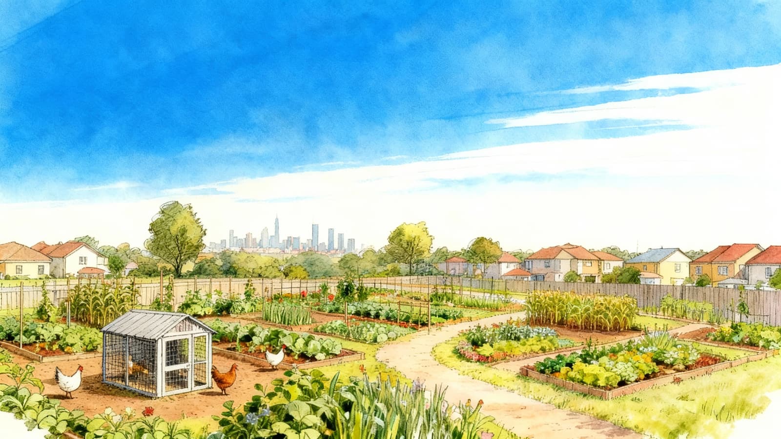 Community farmers market