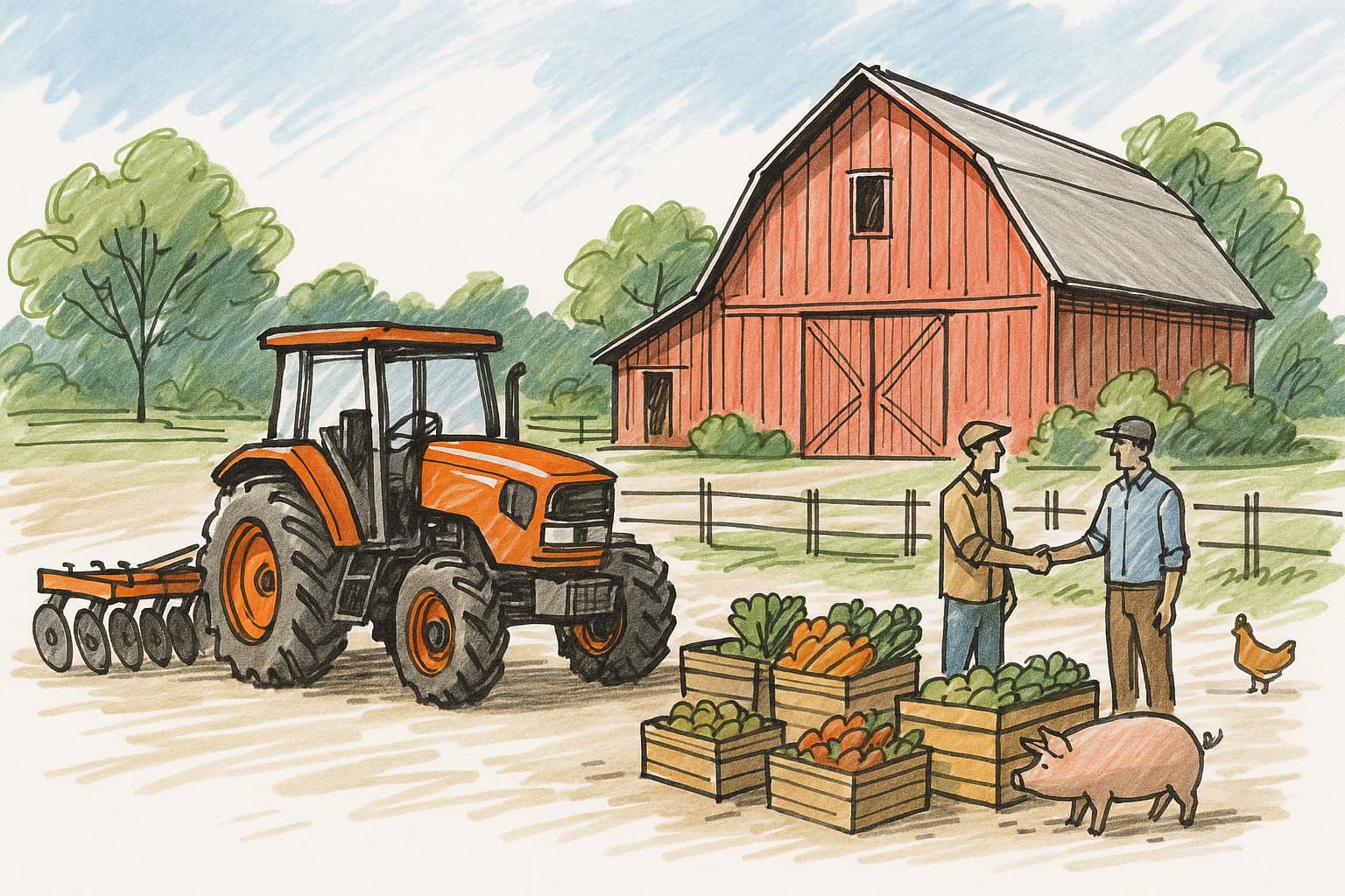 Community marketplace connections